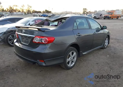 2012 Toyota Corolla S z USA, uszkodzony, nr VIN 5YFBU4EE4CP049219